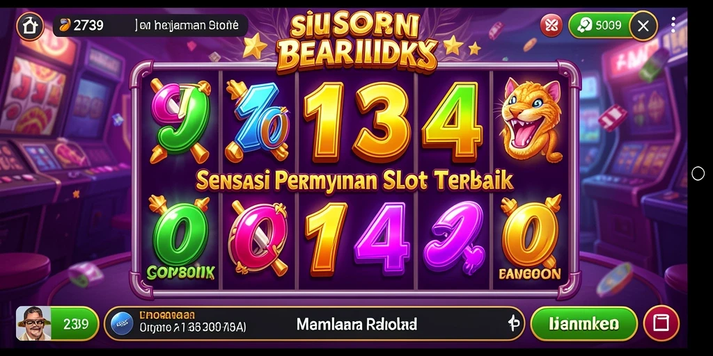 Screenshot gameplay 2739 yang menunjukkan keseruan bermain Slot.