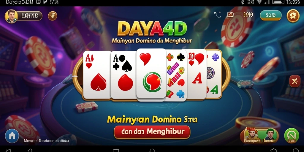 Tampilan gameplay seru dalam aplikasi DAYA4D yang mengasyikkan.