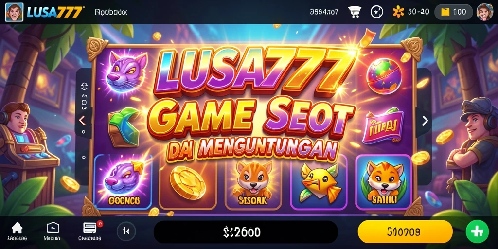 Tampilan gameplay Slot yang mengasikan dan menarik.