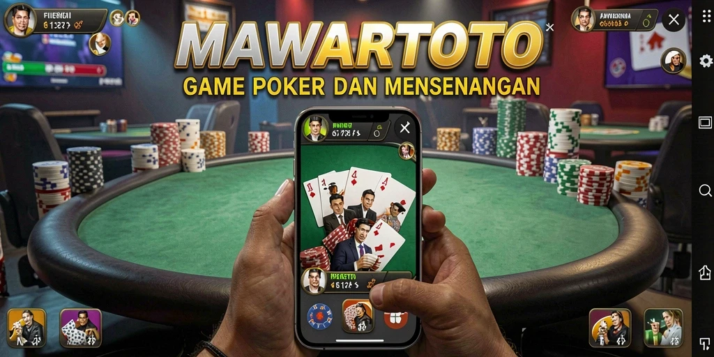 Tangkapan layar gameplay MAWARTOTO menampilkan pemain sedang bersaing.
