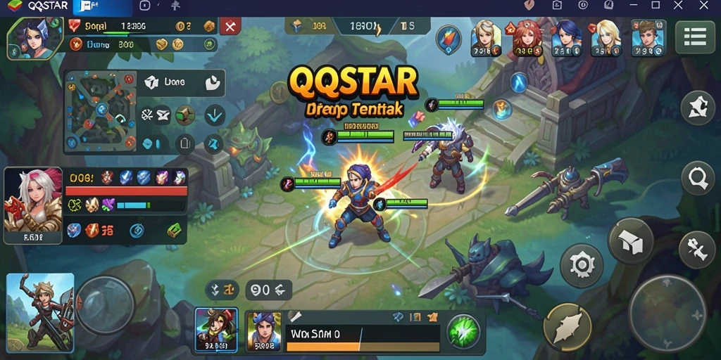 Tampilan antarmuka QQSTAR yang memudahkan penggunaan sehari-hari.