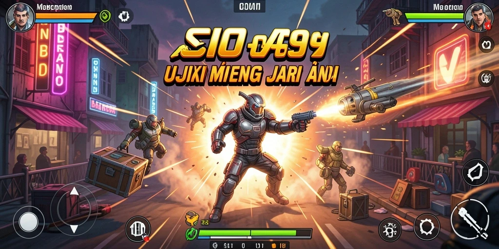 Tampilan gameplayS9S9 yang penuh aksi dan menegangkan.