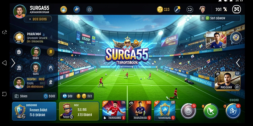 Tampilan antarmuka SURGA55 dengan fitur taruhan yang menarik dan interaktif.