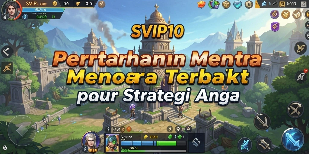 Tampilan menarik dari SVIP10 dengan aksi Tower Defense seru.